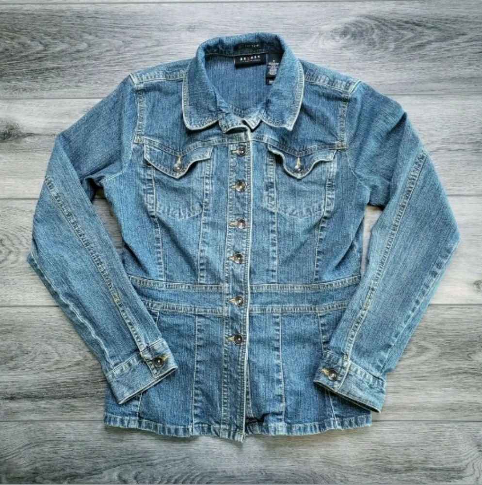 Axcess Liz Claiborne Denim Jean Jacket